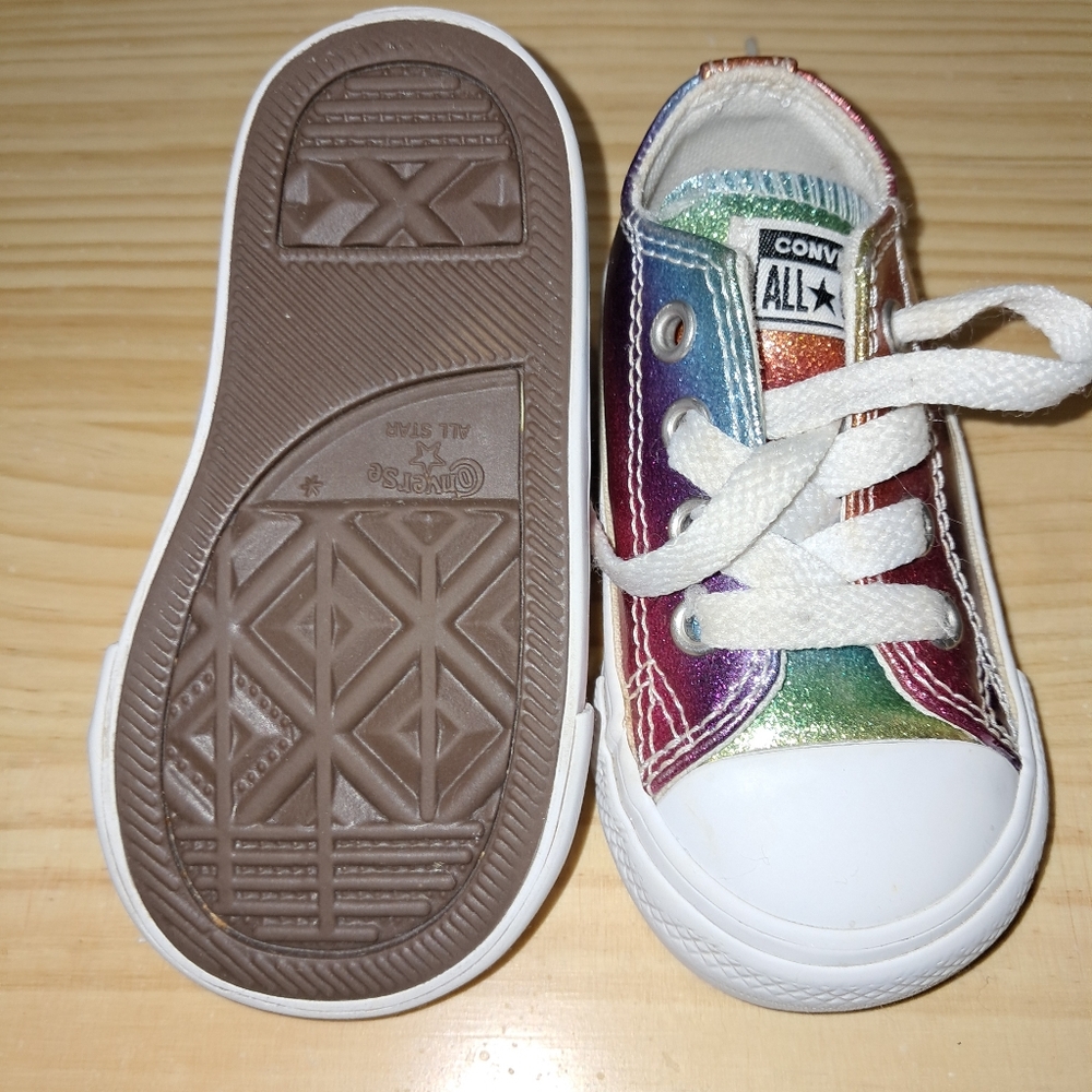 Converse Kids Multicolor Sneakers, 4C